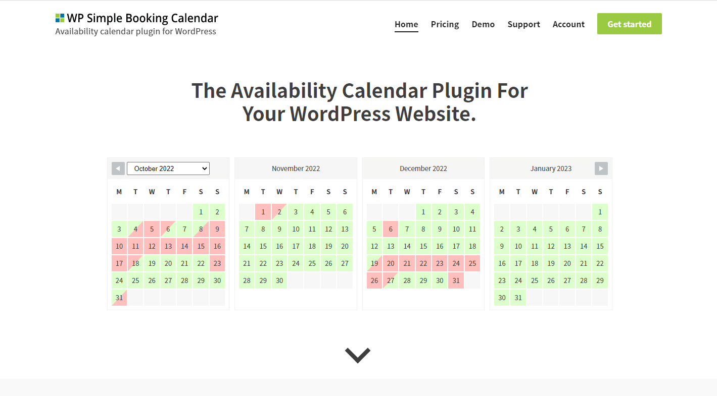 WP Simple Booking Calendar